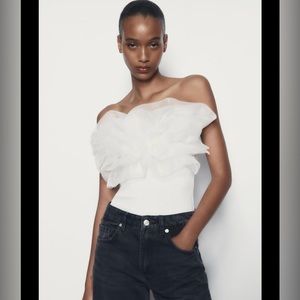 Zara women’s strapless bodysuit